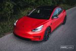 Tesla Model 3 by Novitec Rosso on Vossen Wheels (NV2) 2019 года
